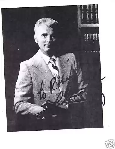 Garner Ted Armstrong signed photo